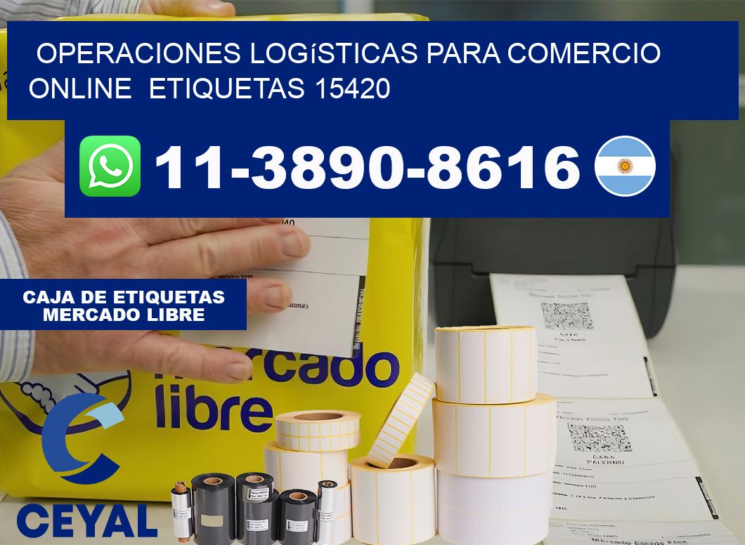 Operaciones logísticas para comercio online  etiquetas 15420