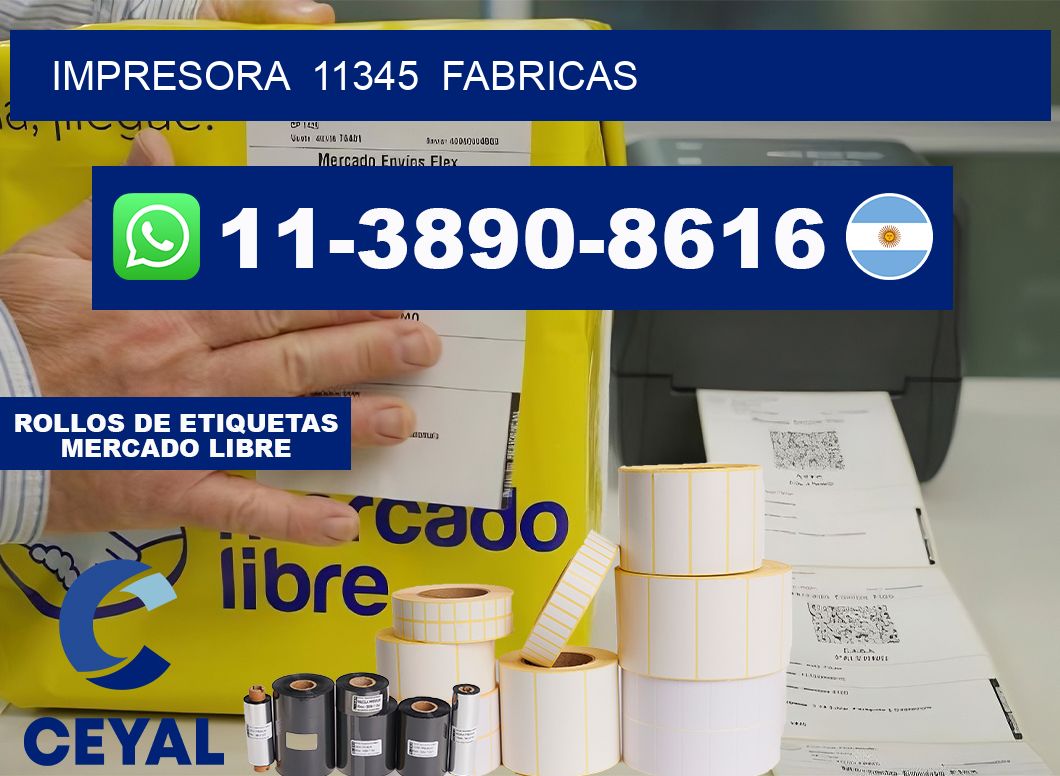 impresora 11345 fabricas