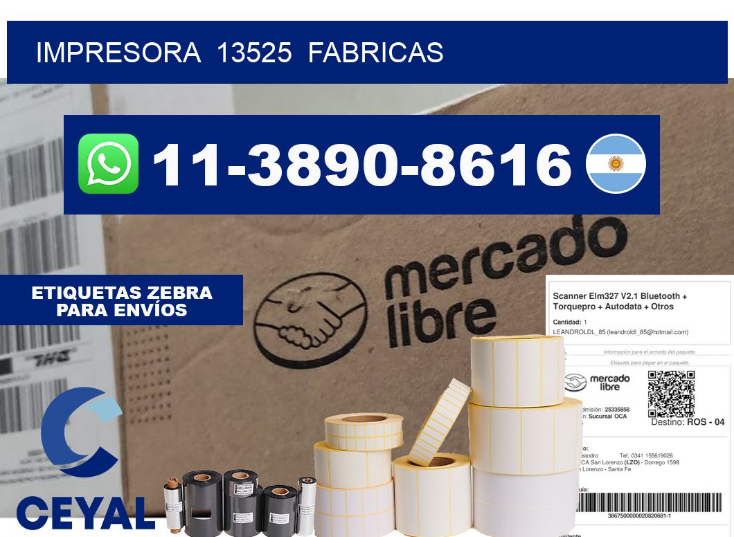 impresora  13525  fabricas