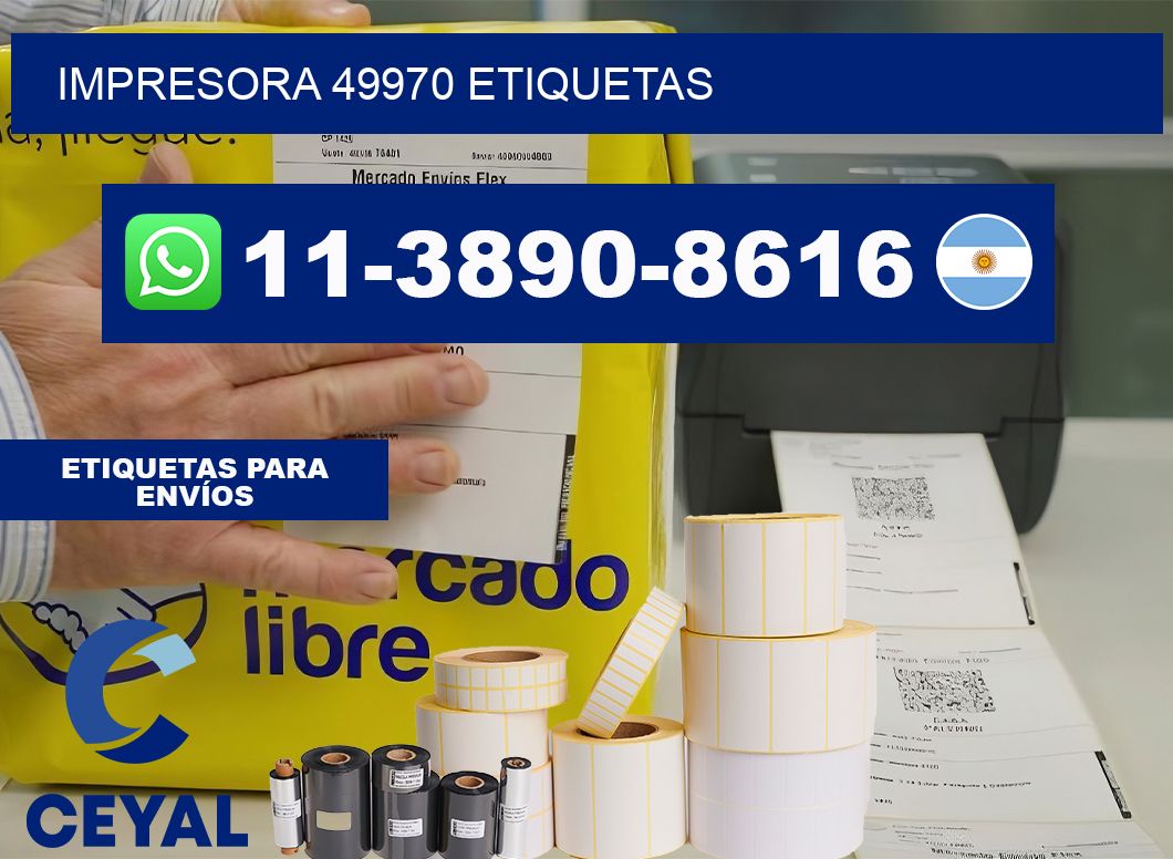 impresora 49970 etiquetas