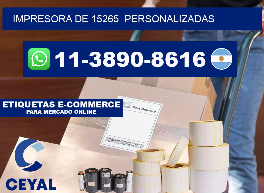 impresora de 15265  personalizadas