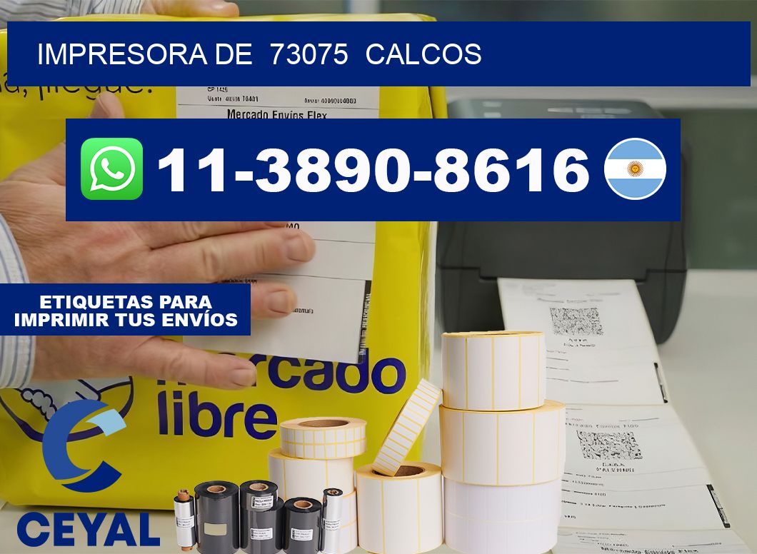 impresora de  73075  calcos