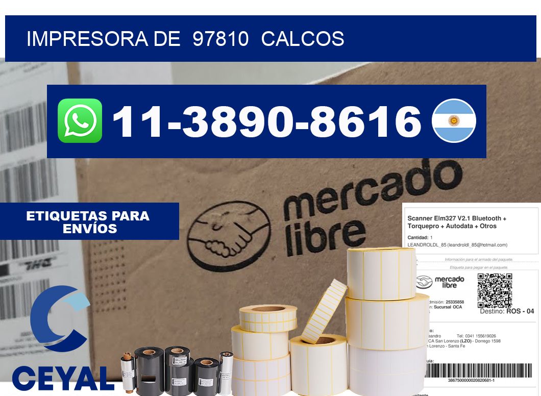 impresora de  97810  calcos