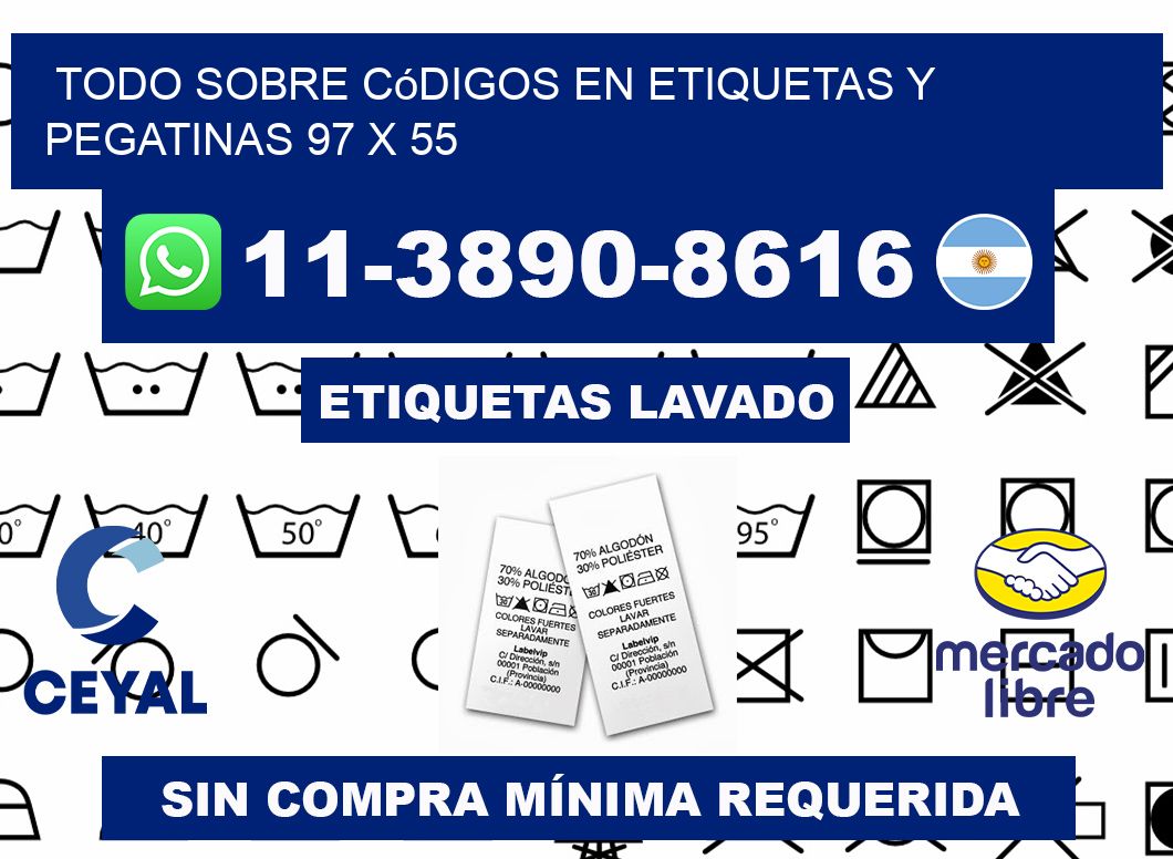 Todo sobre códigos en etiquetas y pegatinas 97 x 55