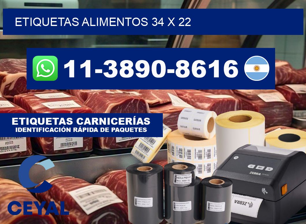 etiquetas alimentos 34 x 22