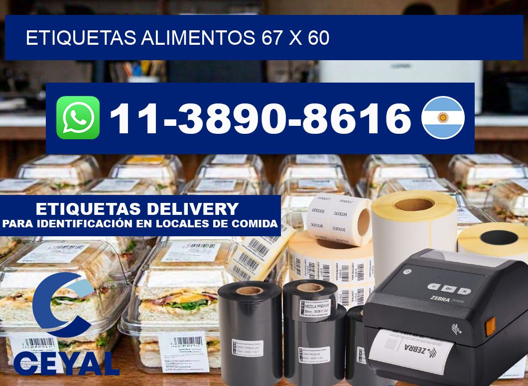 etiquetas alimentos 67 x 60