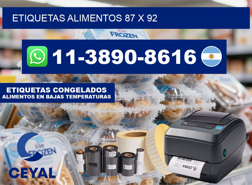 etiquetas alimentos 87 x 92