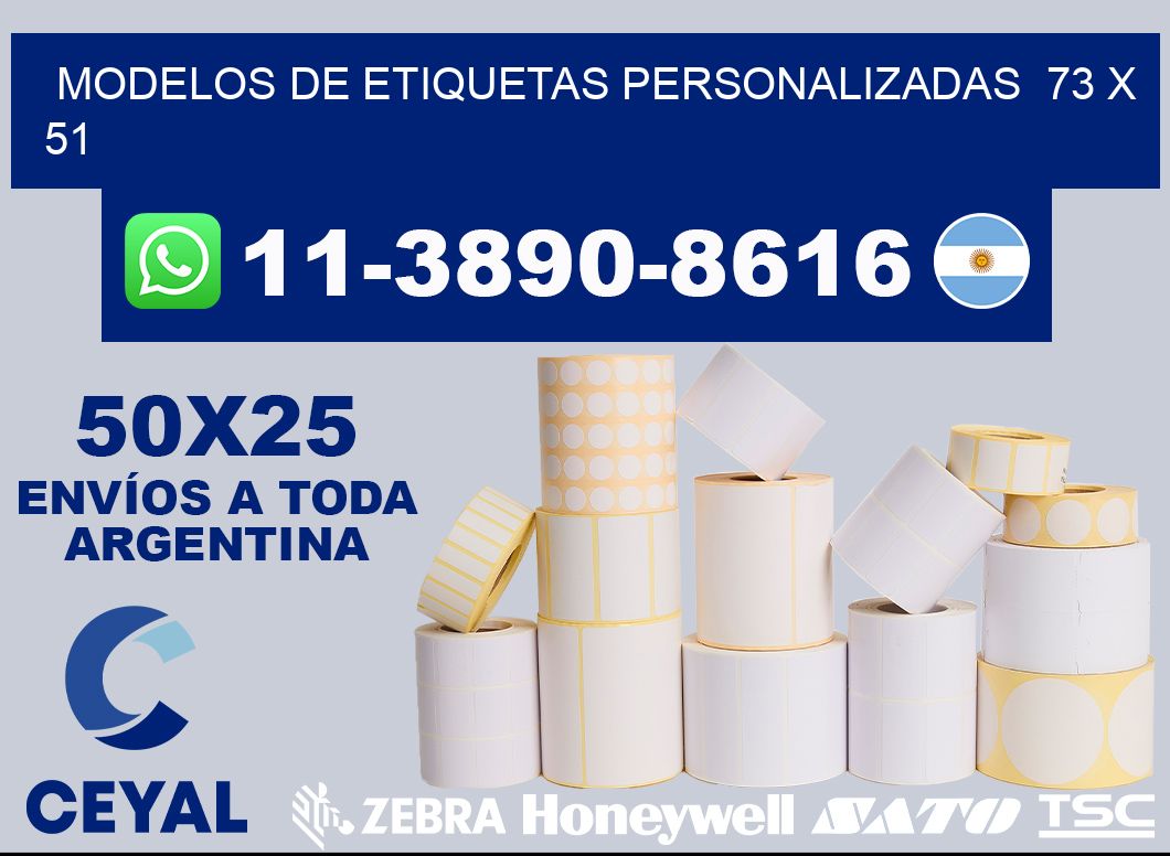 modelos de etiquetas personalizadas 73 x 51