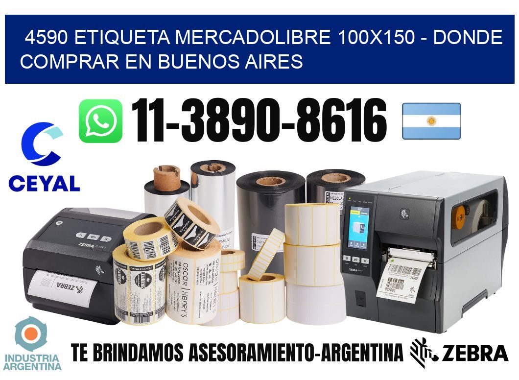 4590 etiqueta MercadoLibre 100x150 - Donde Comprar en Buenos Aires