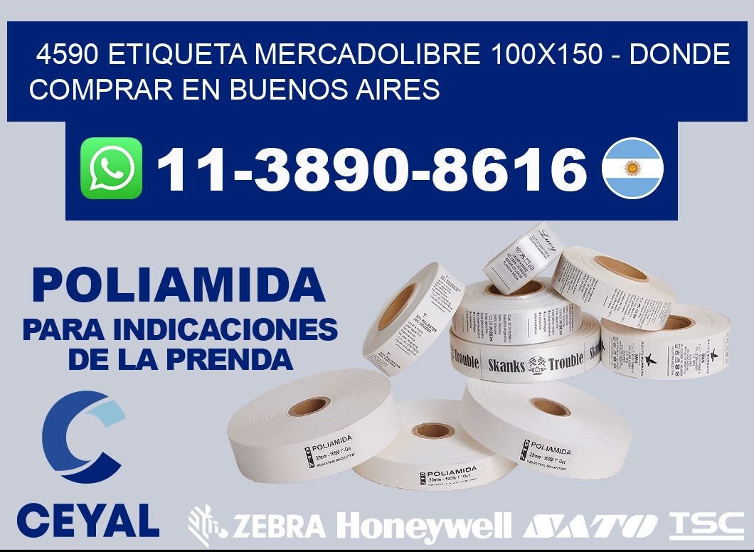 4590 etiqueta MercadoLibre 100x150 - Donde Comprar en Buenos Aires