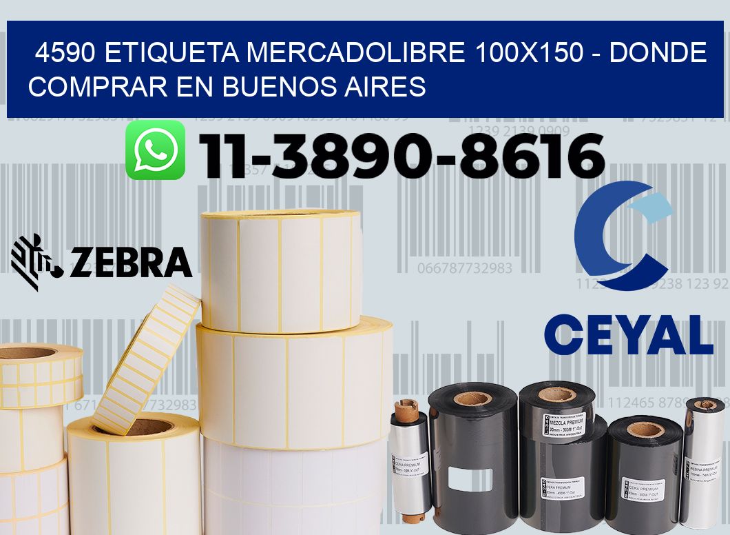 4590 etiqueta MercadoLibre 100x150 - Donde Comprar en Buenos Aires