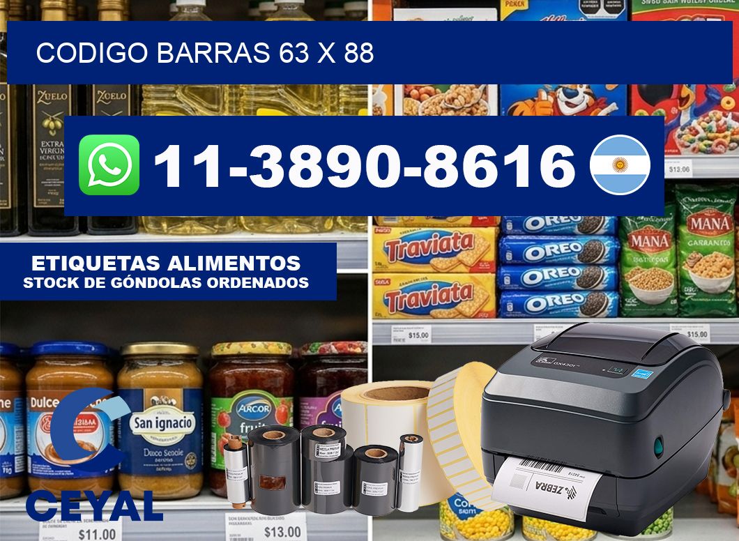 Codigo barras 63 x 88