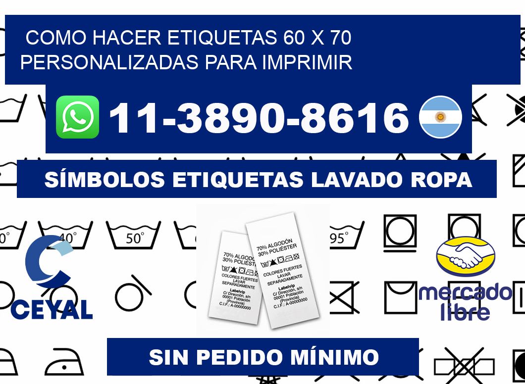 como hacer etiquetas 60 x 70 personalizadas para imprimir