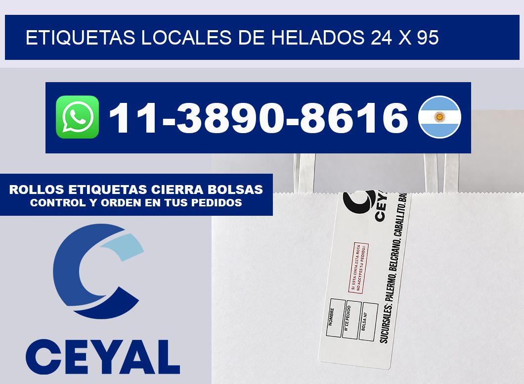 etiquetas locales de helados 24 x 95