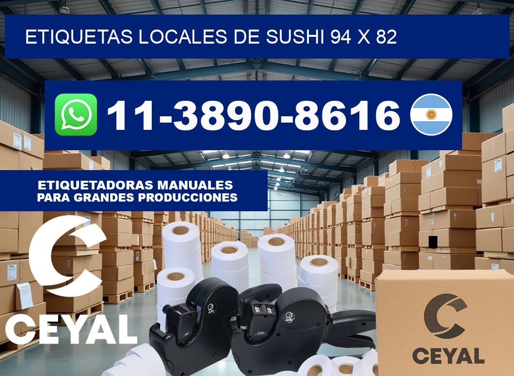 etiquetas locales de sushi 94 x 82
