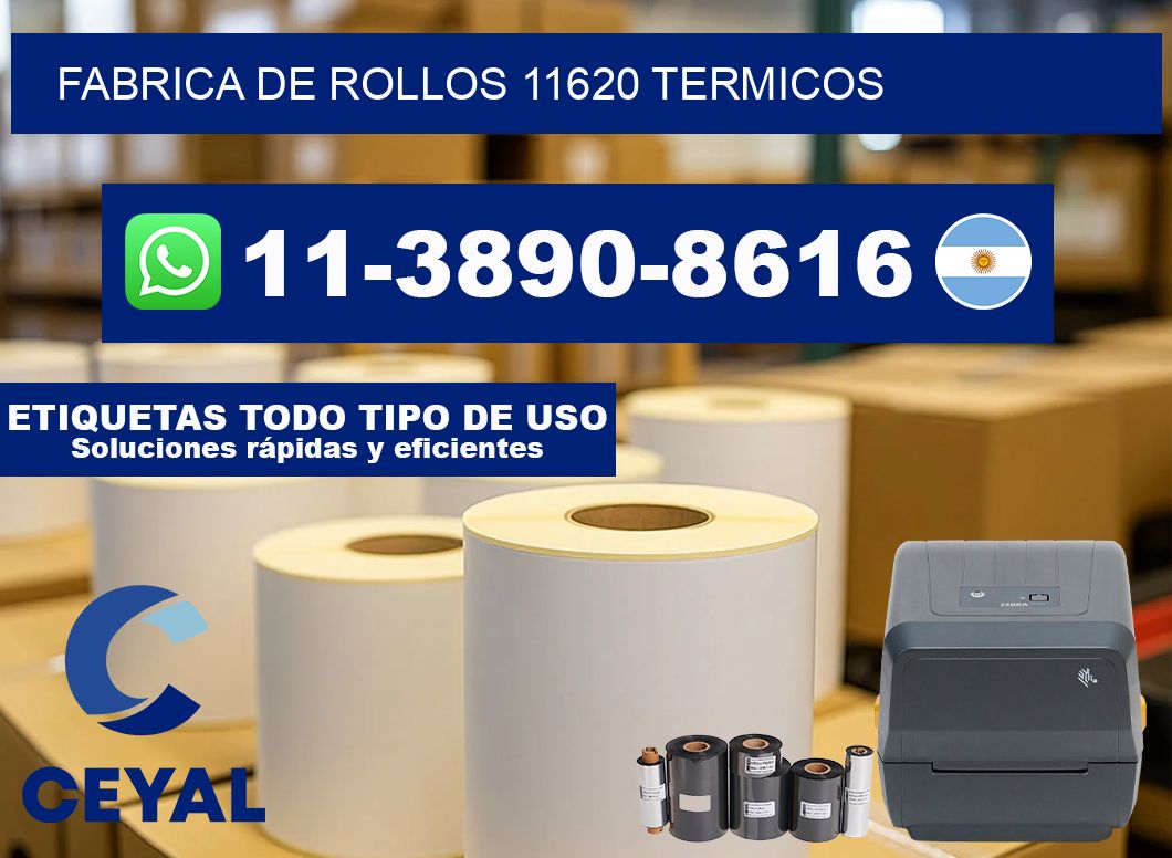 FABRICA DE ROLLOS 11620 TERMICOS