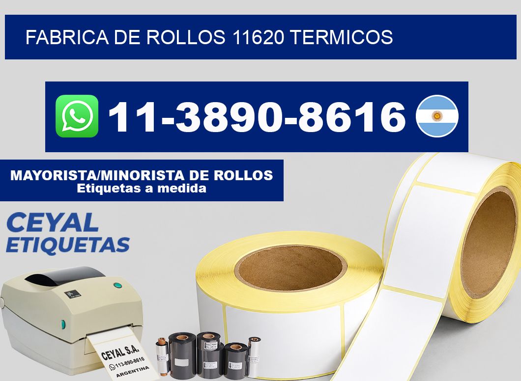 FABRICA DE ROLLOS 11620 TERMICOS