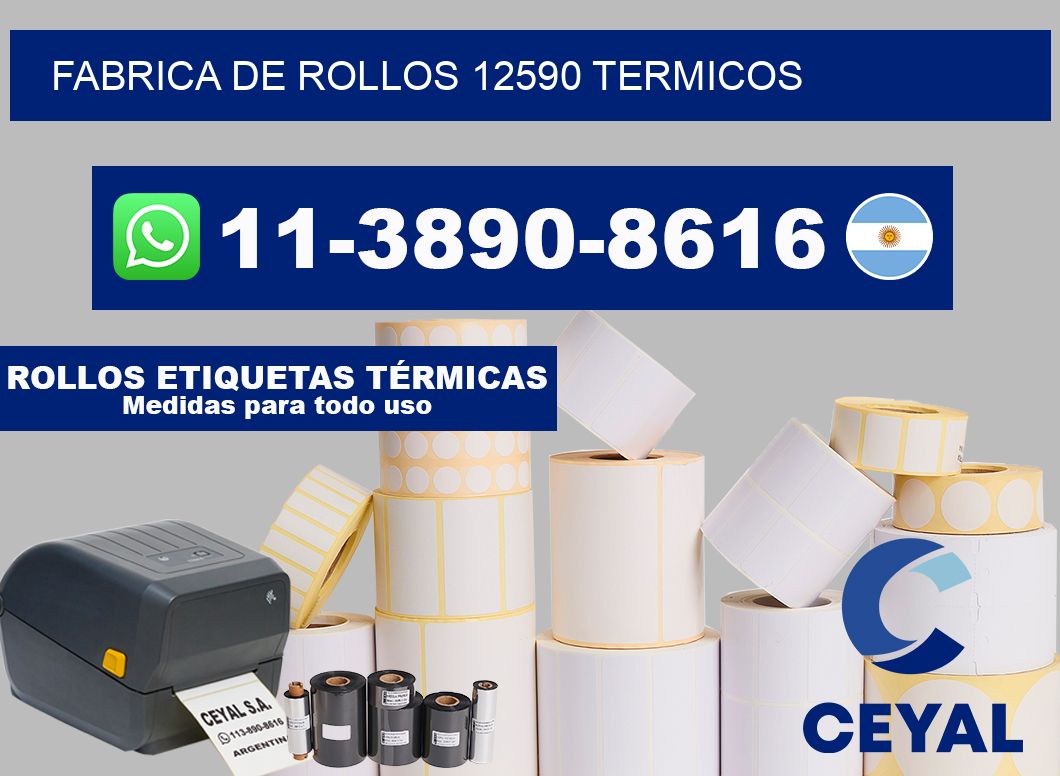 FABRICA DE ROLLOS 12590 TERMICOS