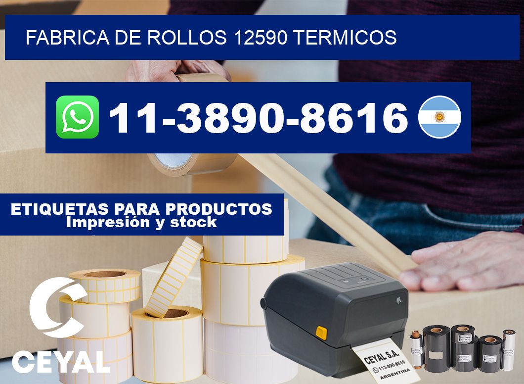FABRICA DE ROLLOS 12590 TERMICOS