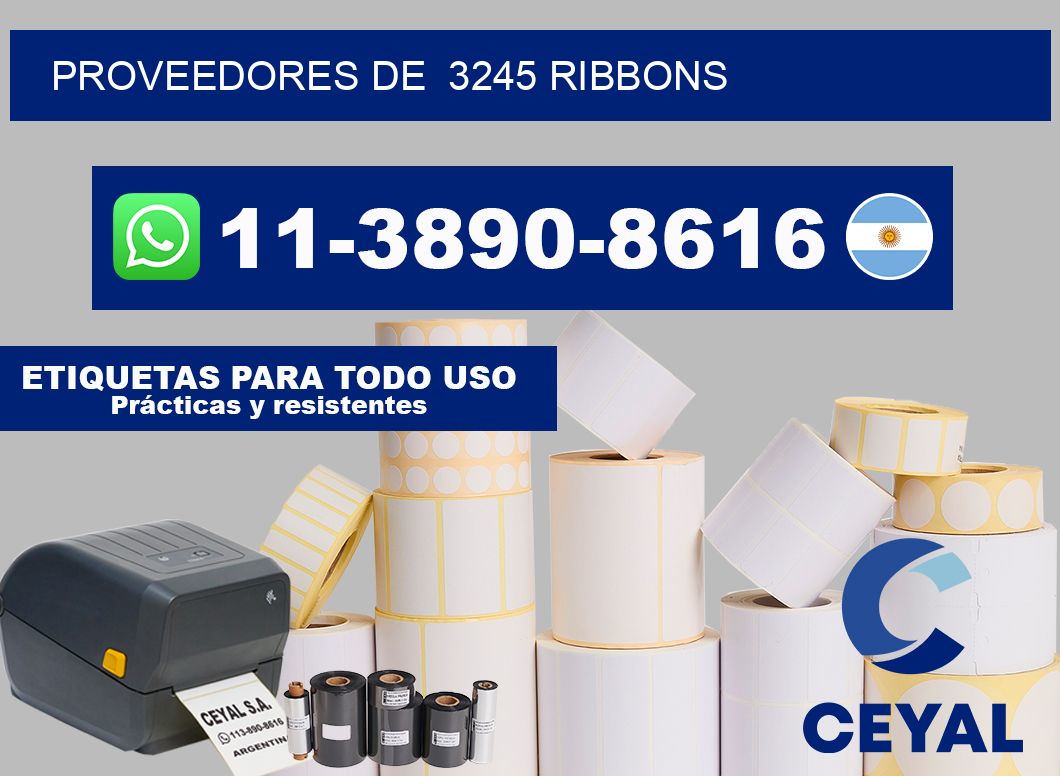 Proveedores de  3245 ribbons