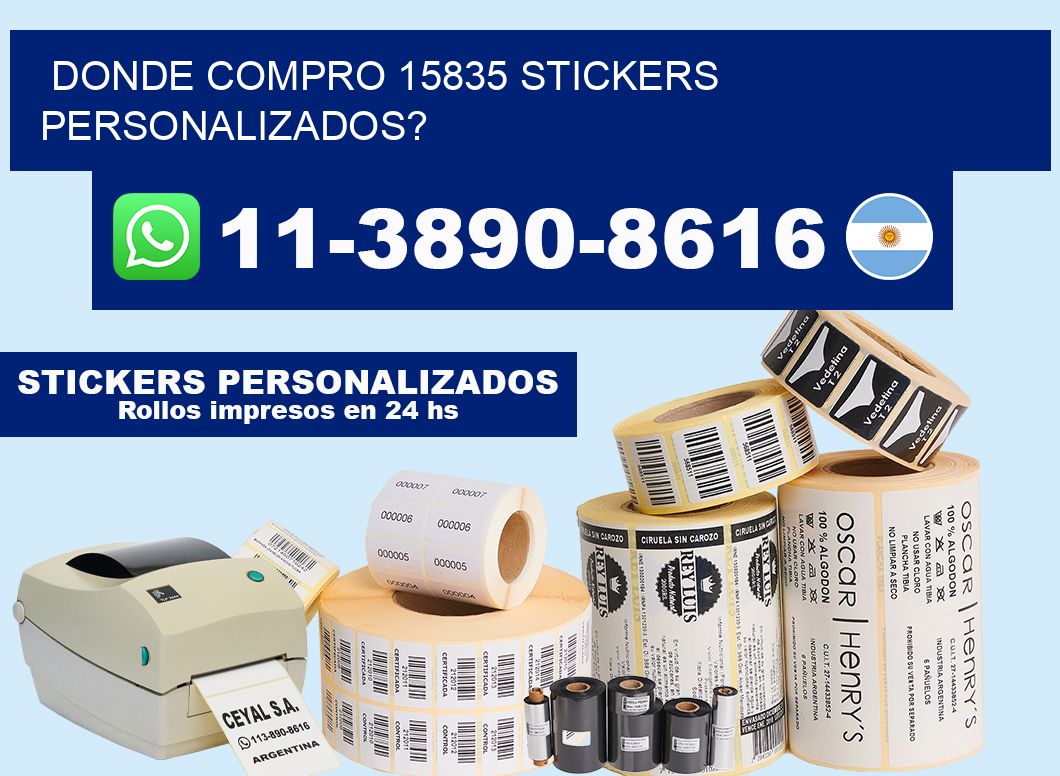 donde compro 15835 stickers personalizados?