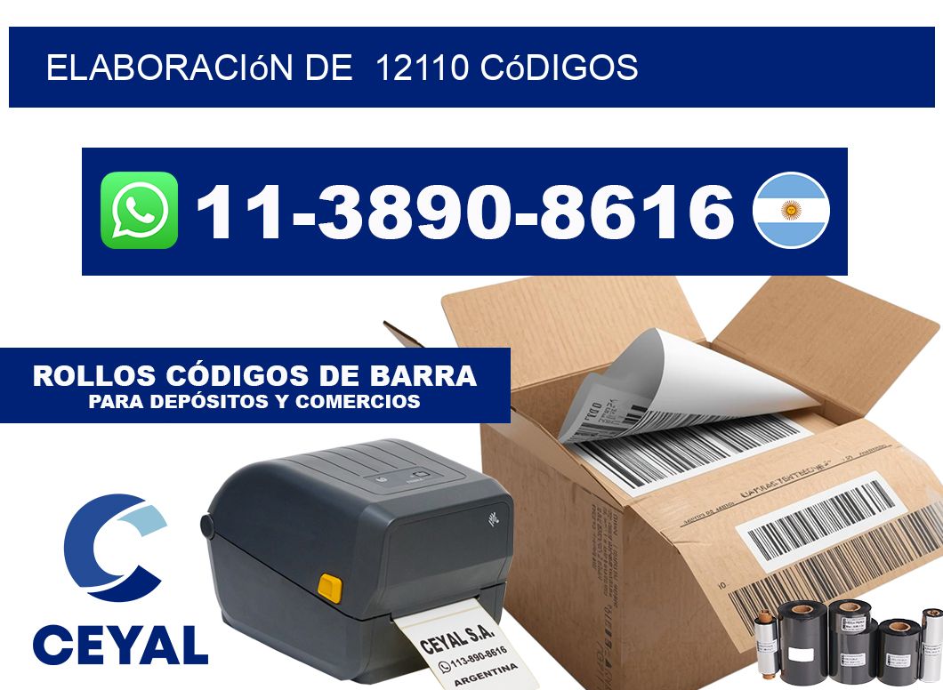 elaboración de  12110 códigos