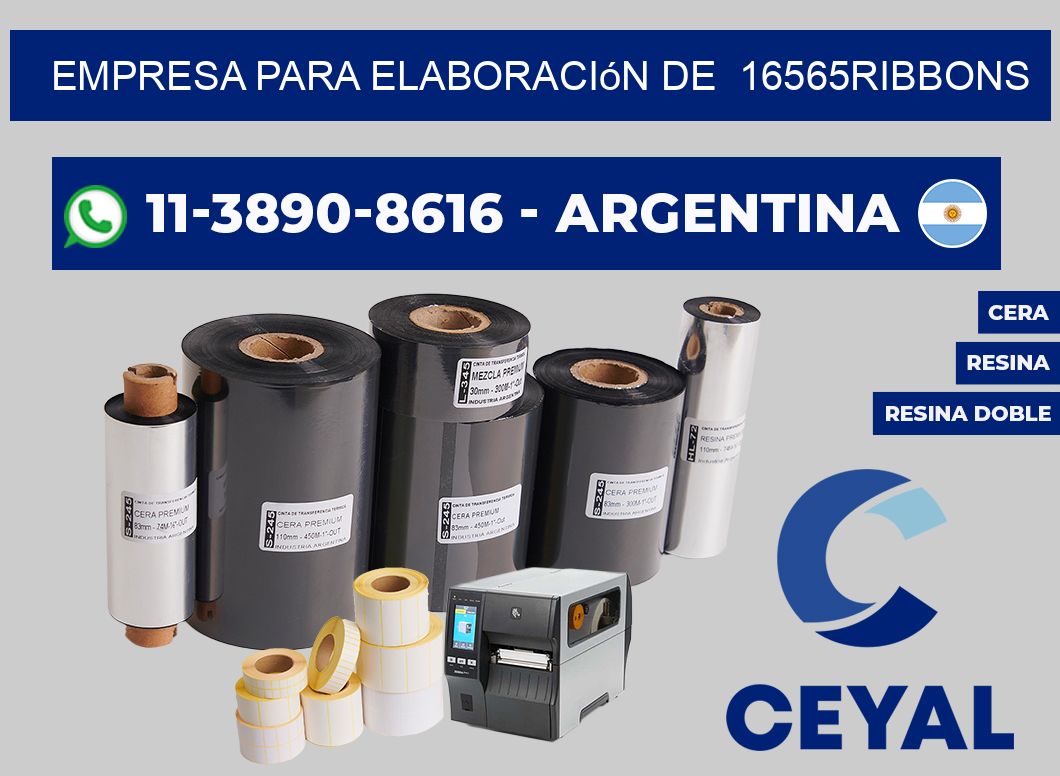empresa para elaboración de  16565ribbons