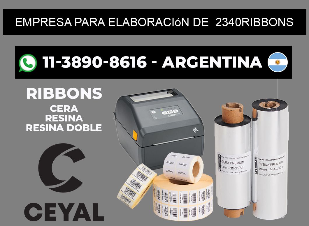empresa para elaboración de  2340ribbons