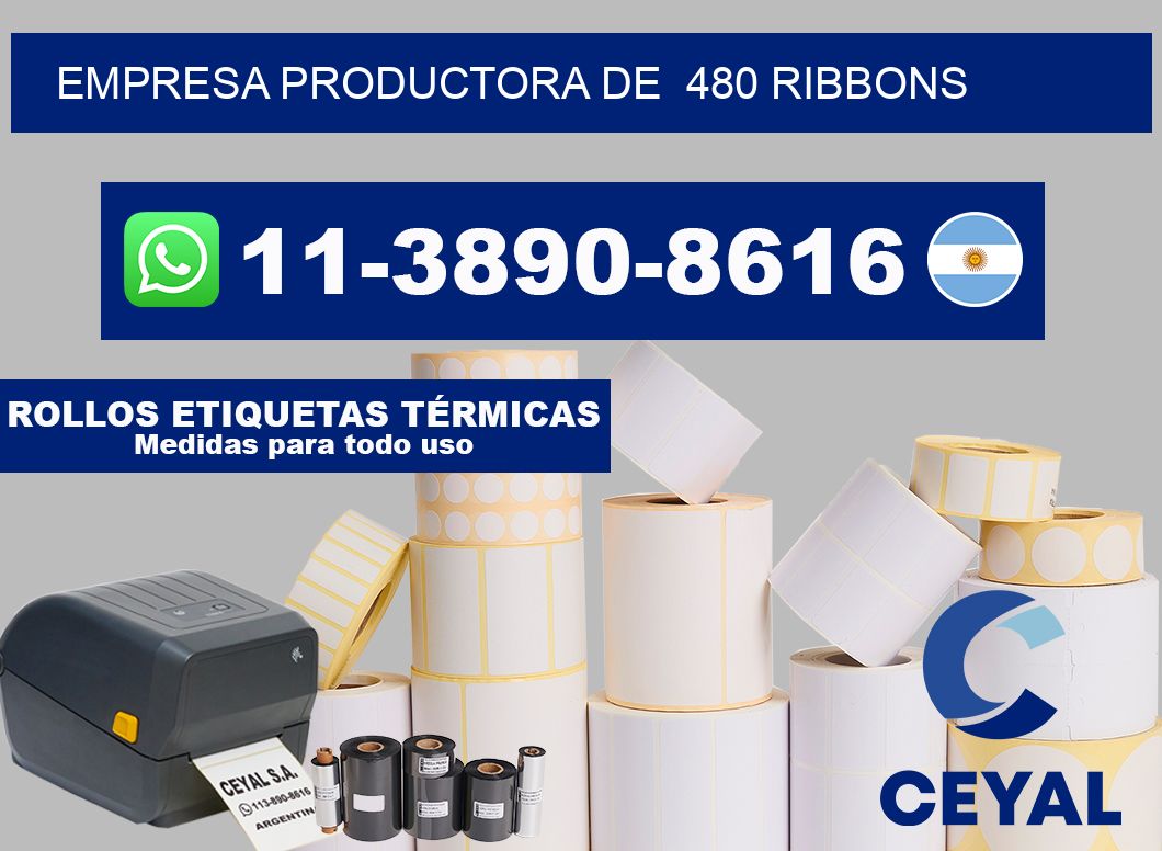 empresa productora de  480 ribbons