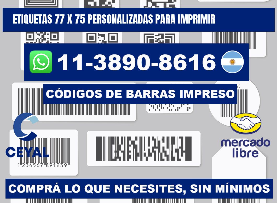 etiquetas 77 x 75 personalizadas para imprimir