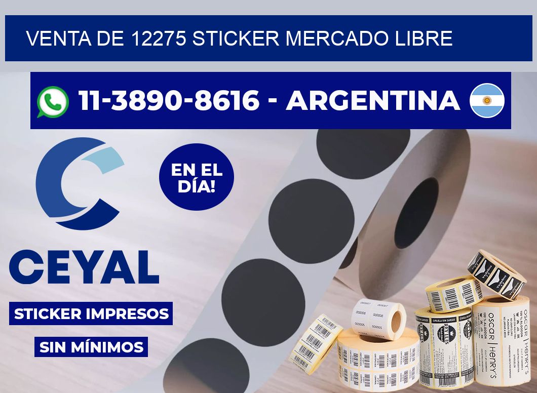 venta de 12275 sticker mercado libre