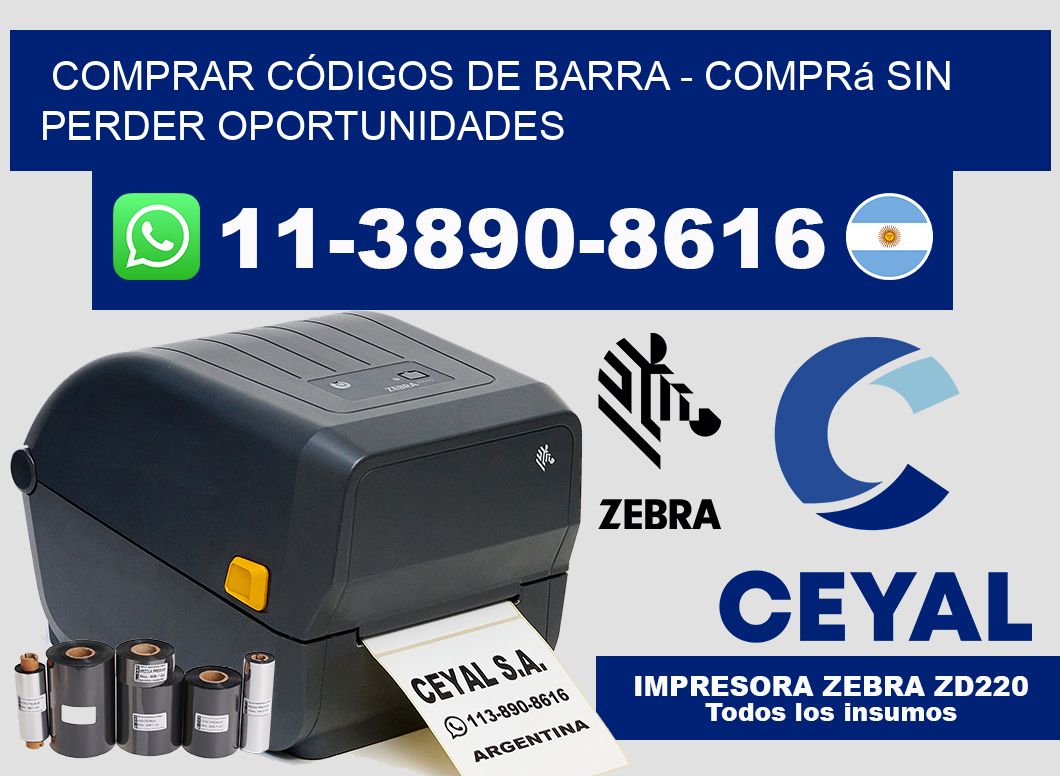 COMPRAR CÓDIGOS DE BARRA – Comprá sin perder oportunidades