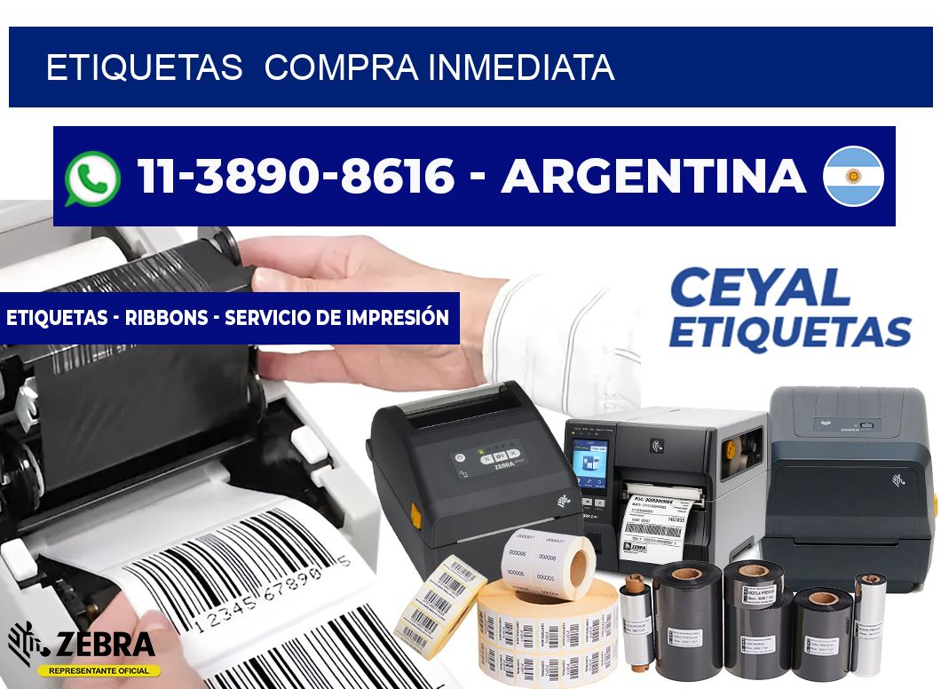 ETIQUETAS  Compra inmediata
