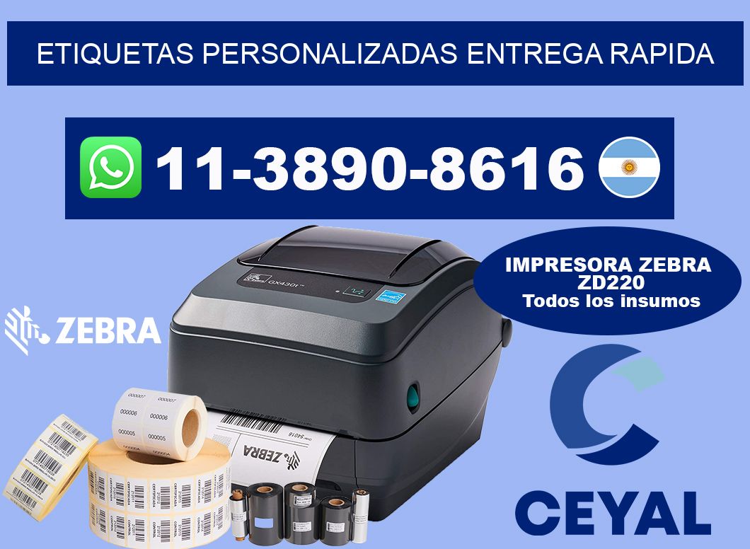 etiquetas personalizadas entrega rapida