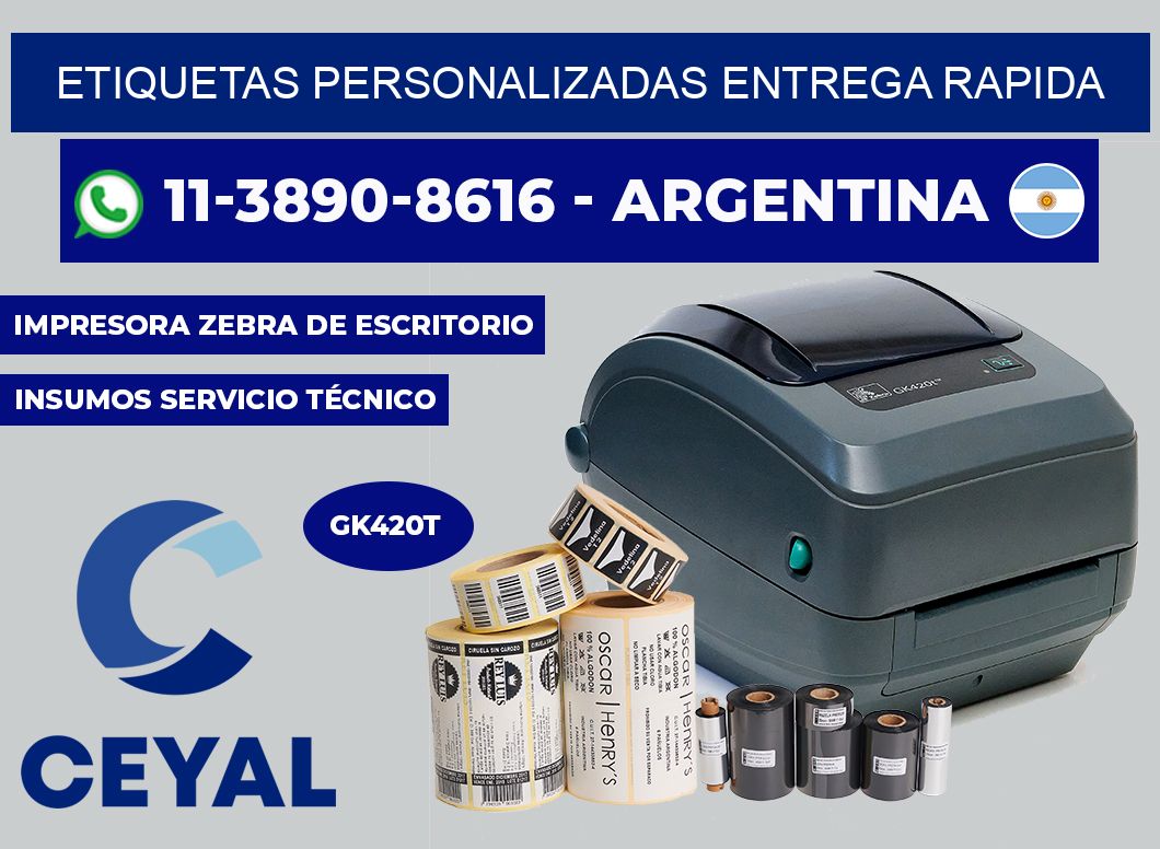 etiquetas personalizadas entrega rapida