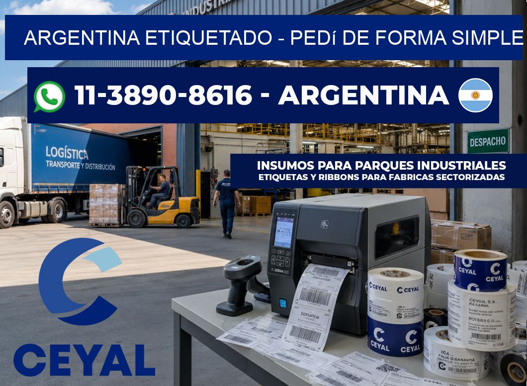 ARGENTINA ETIQUETADO – Pedí de forma simple