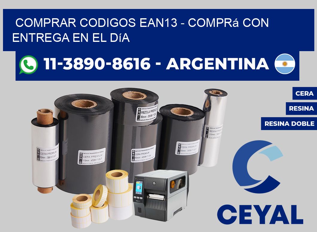 COMPRAR CODIGOS EAN13 - Comprá con entrega en el día