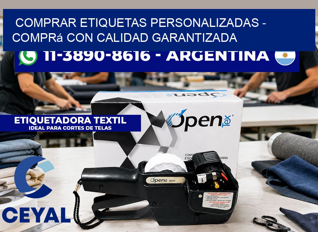 COMPRAR ETIQUETAS PERSONALIZADAS – Comprá con calidad garantizada