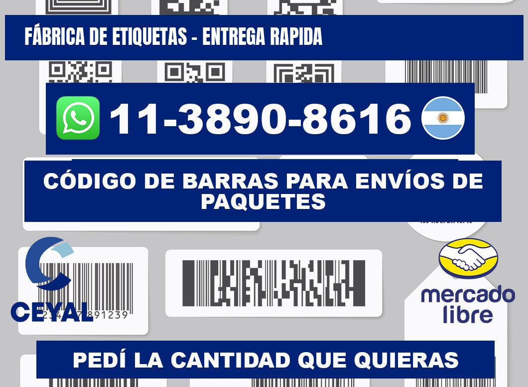 FÁBRICA DE ETIQUETAS - entrega rapida