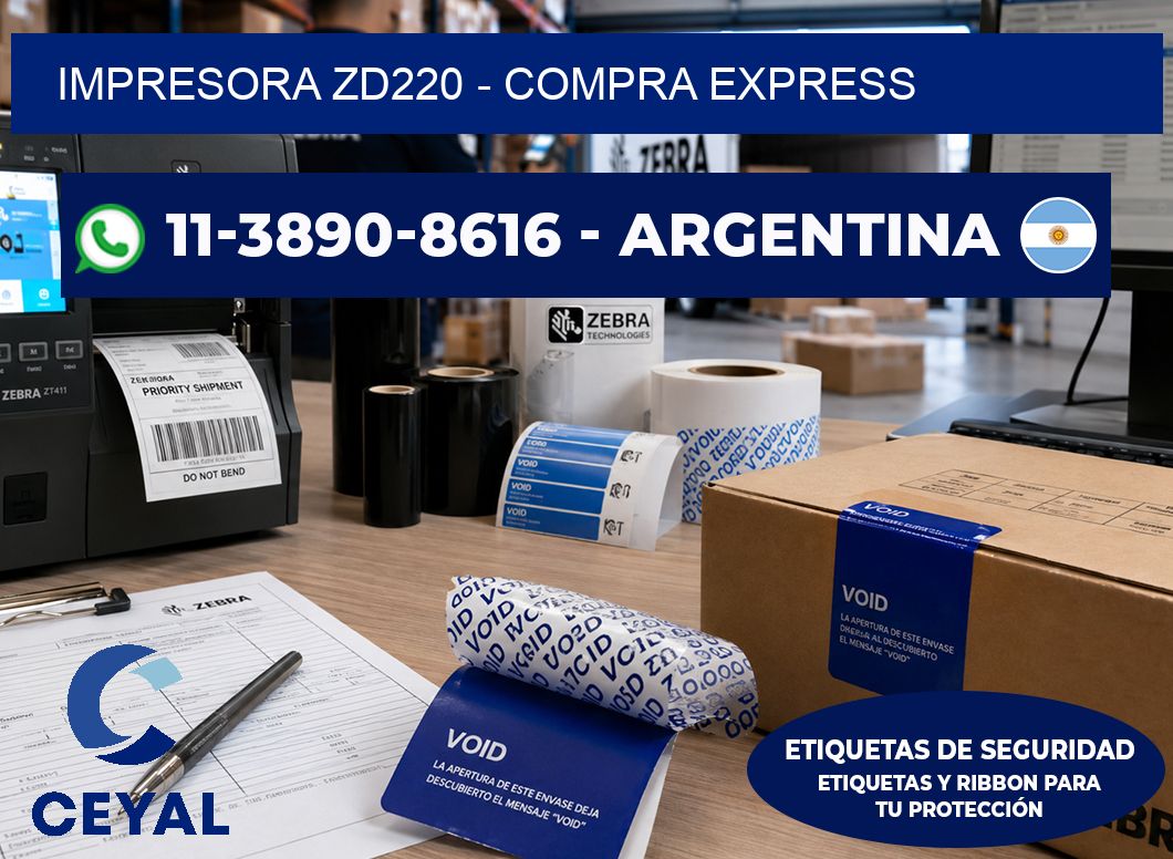 IMPRESORA ZD220 – Compra express