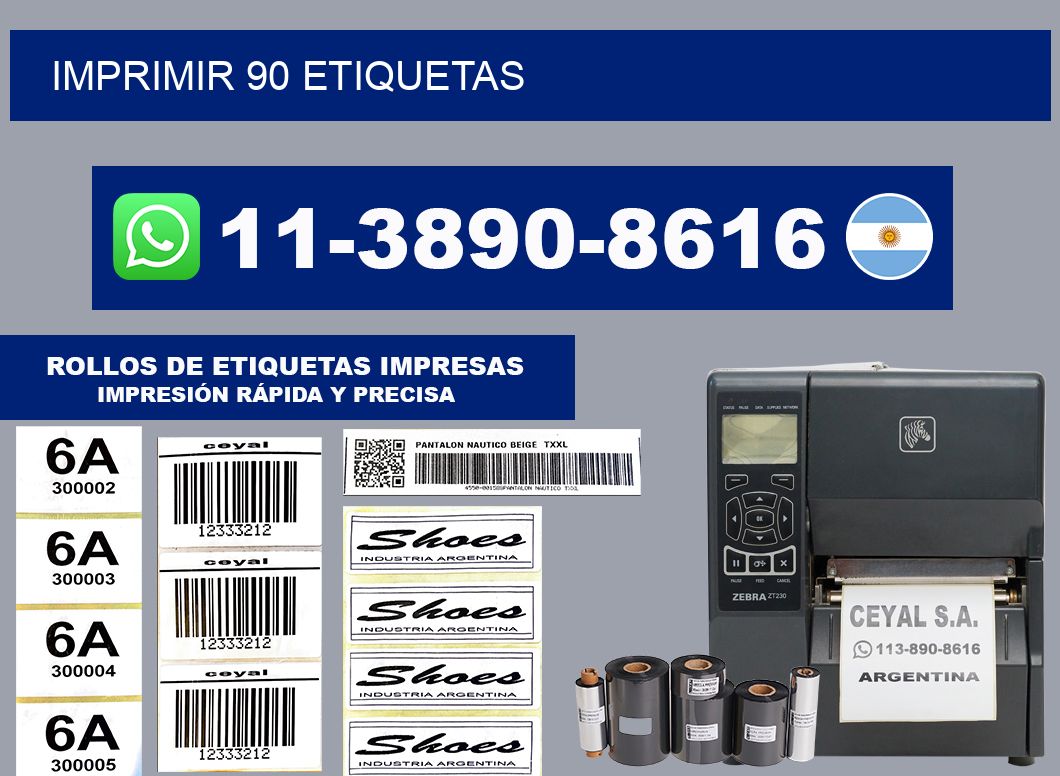IMPRIMIR 90 ETIQUETAS