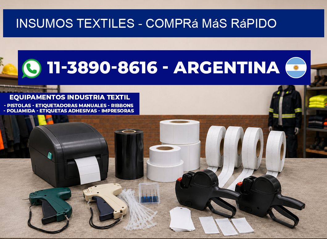 INSUMOS TEXTILES - Comprá más rápido