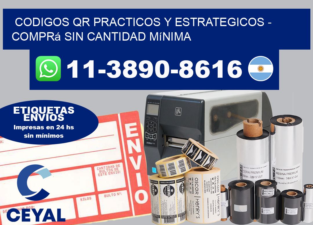 CODIGOS QR PRACTICOS Y ESTRATEGICOS - Comprá sin cantidad mínima