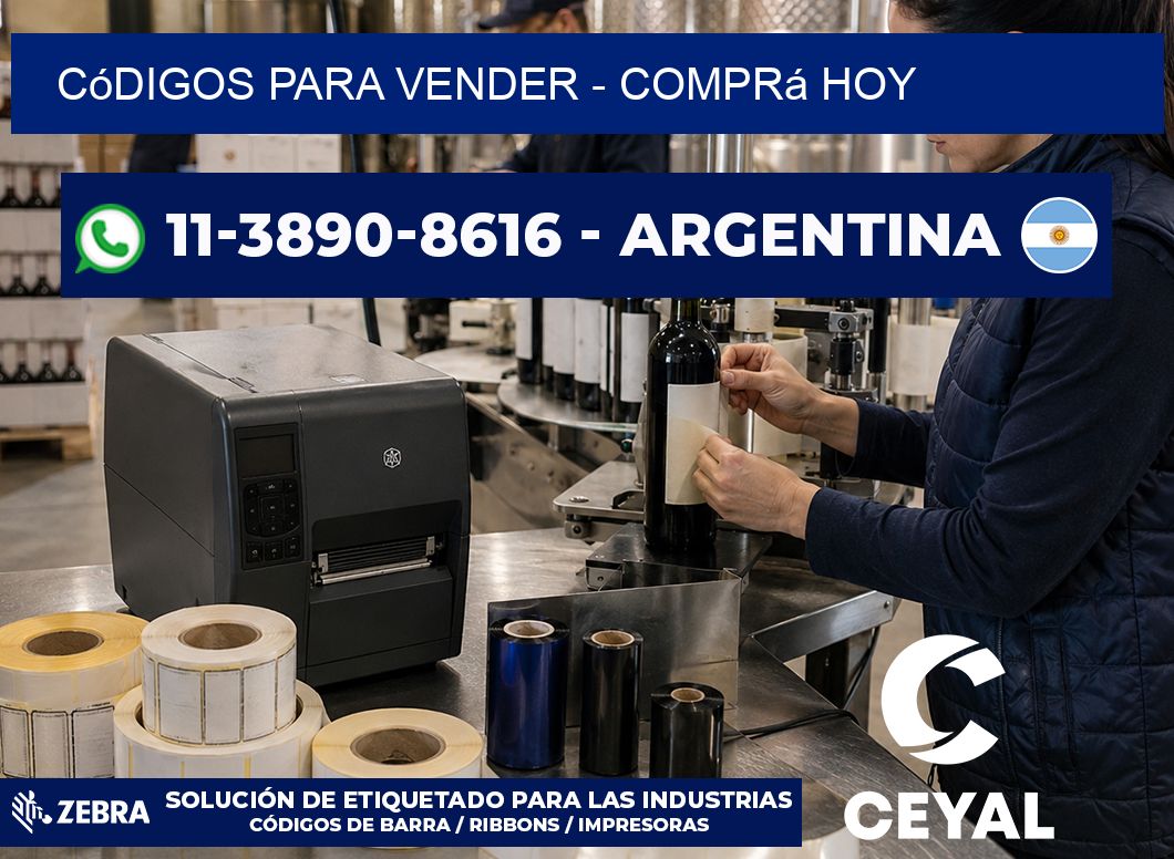 Códigos para vender – Comprá hoy