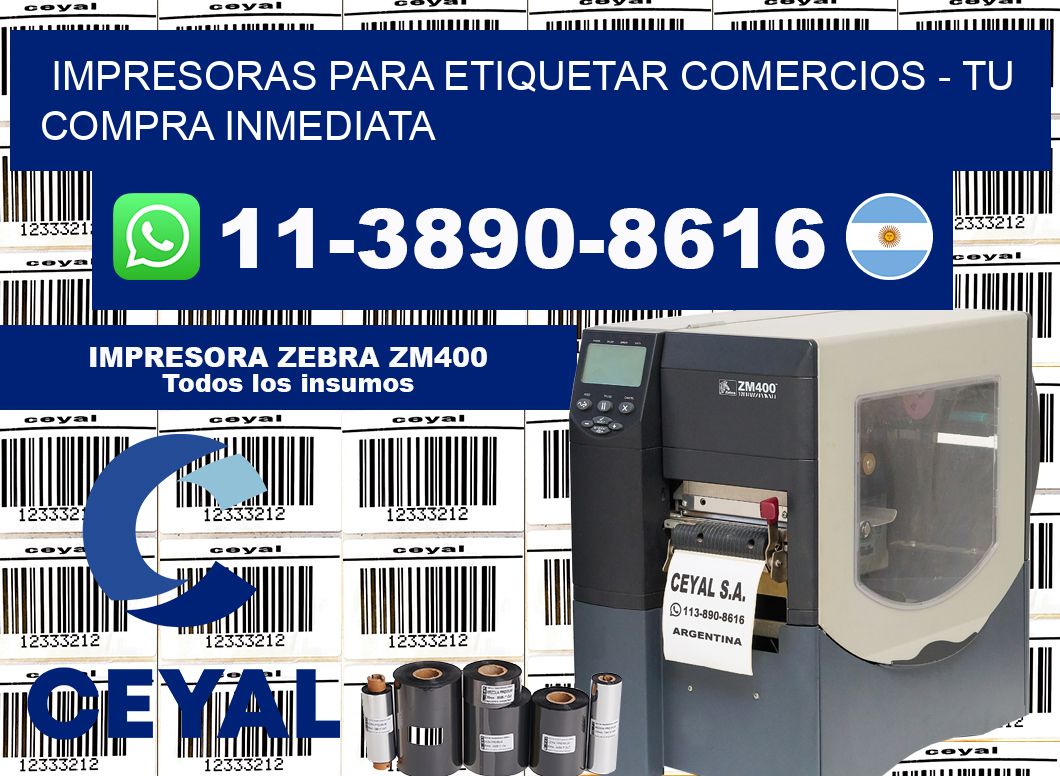 IMPRESORAS PARA ETIQUETAR COMERCIOS – Tu compra inmediata