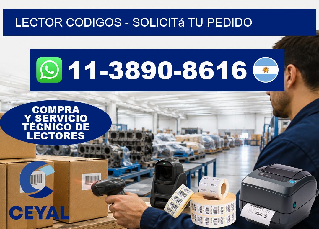 LECTOR CODIGOS - Solicitá tu pedido