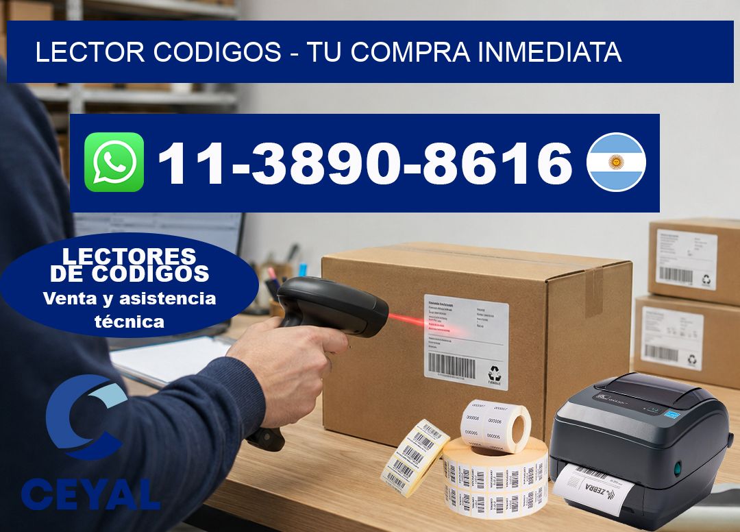 LECTOR CODIGOS - Tu compra inmediata