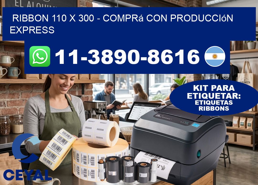 ribbon 110 x 300 – Comprá con producción express