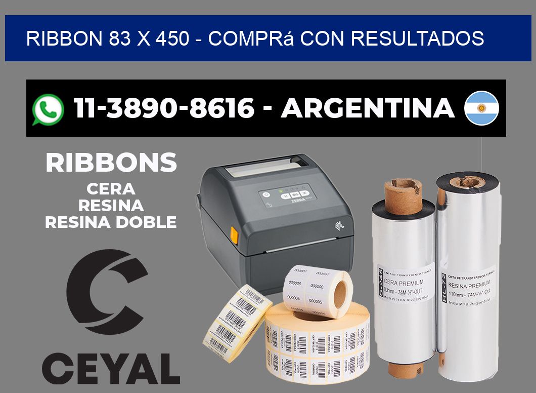 ribbon 83 x 450 - Comprá con resultados