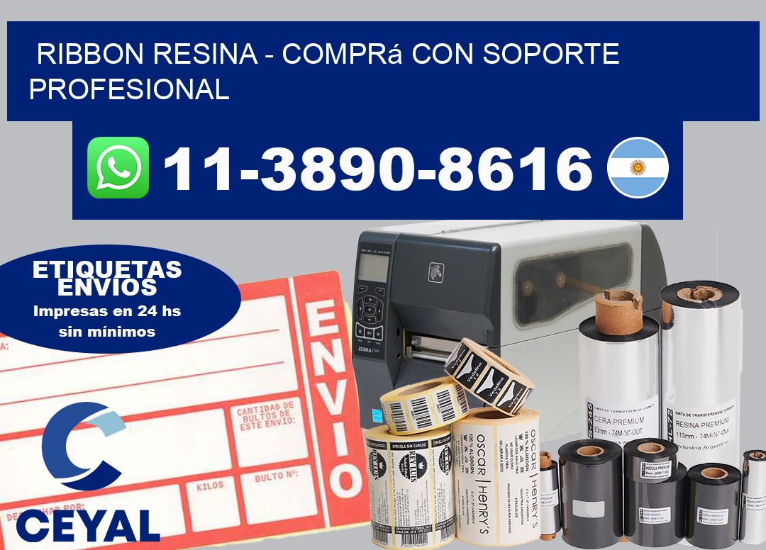 ribbon resina – Comprá con soporte profesional